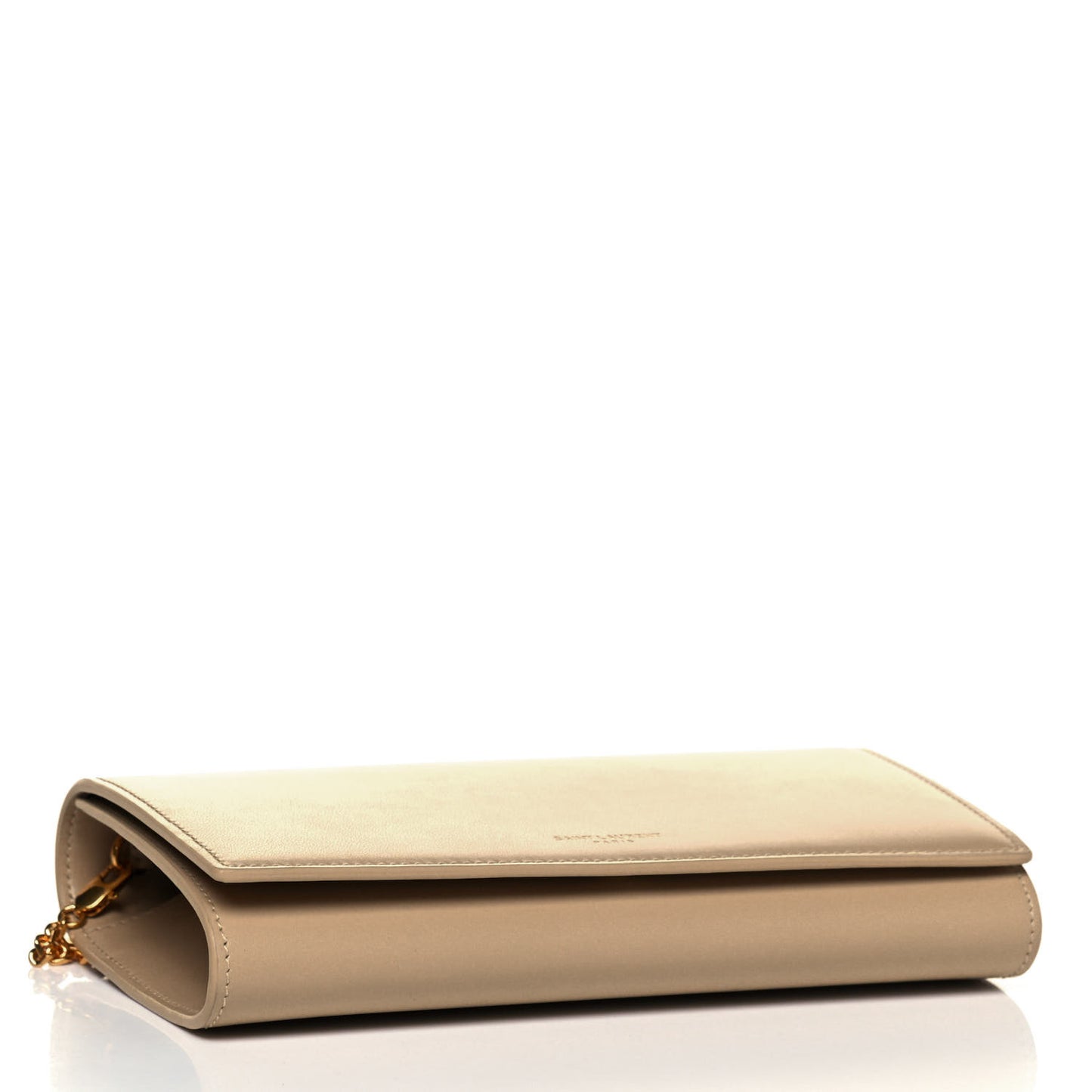 Smooth Calfskin Mini Paris Bag Beige