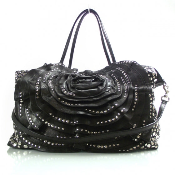 Valentino Garavani Leather Studded Petale Tote 1 of 10