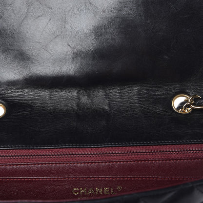 Chanel Lambskin Quilted Jumbo Single Flap Black 9 of 17