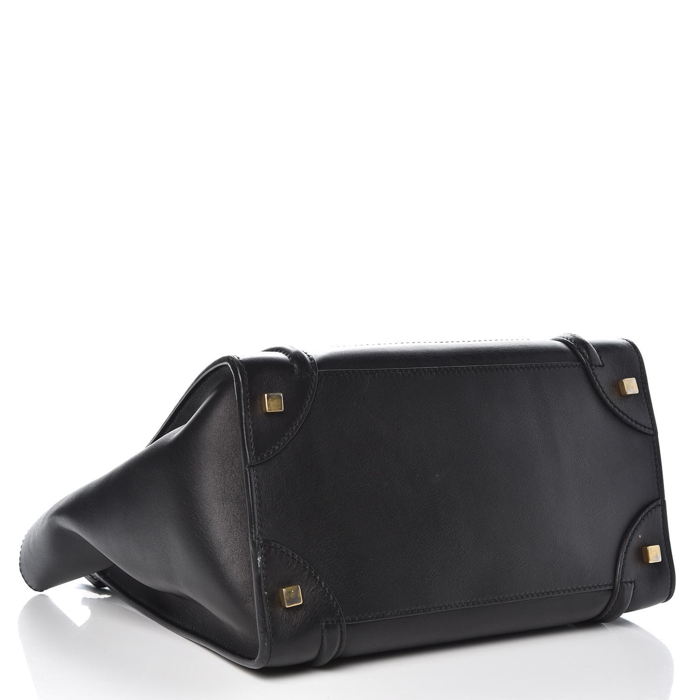 Smooth Calfskin Mini Luggage Black