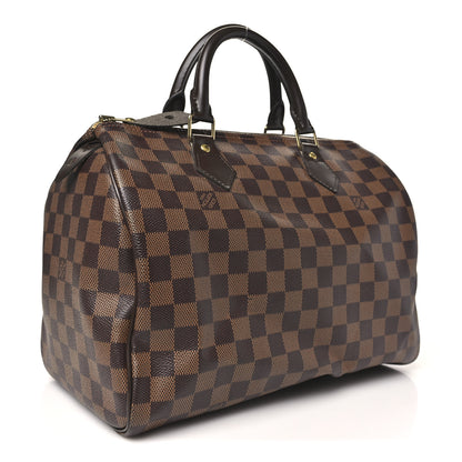 Louis Vuitton Damier Ebene Speedy 30 3 of 9