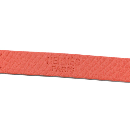 Hermes Epsom Behapi Quad Tour Bracelet M Orange Poppy 5 of 7