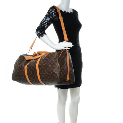 Louis Vuitton Monogram Keepall Bandouliere 55 2 of 7