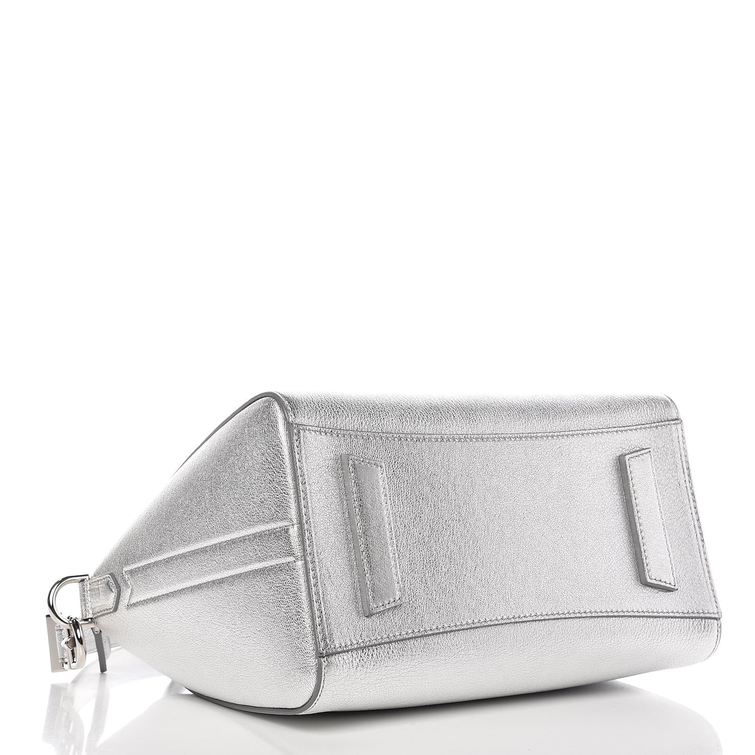 Givenchy Metallic Sugar Goatskin Small Antigona Silver 5 of 8