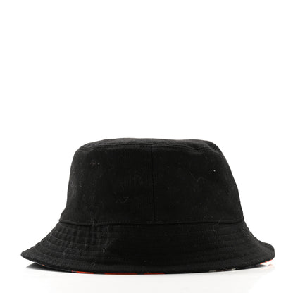 Chanel Canvas Reversible CC Bucket Hat S Black Multicolor 11 of 16
