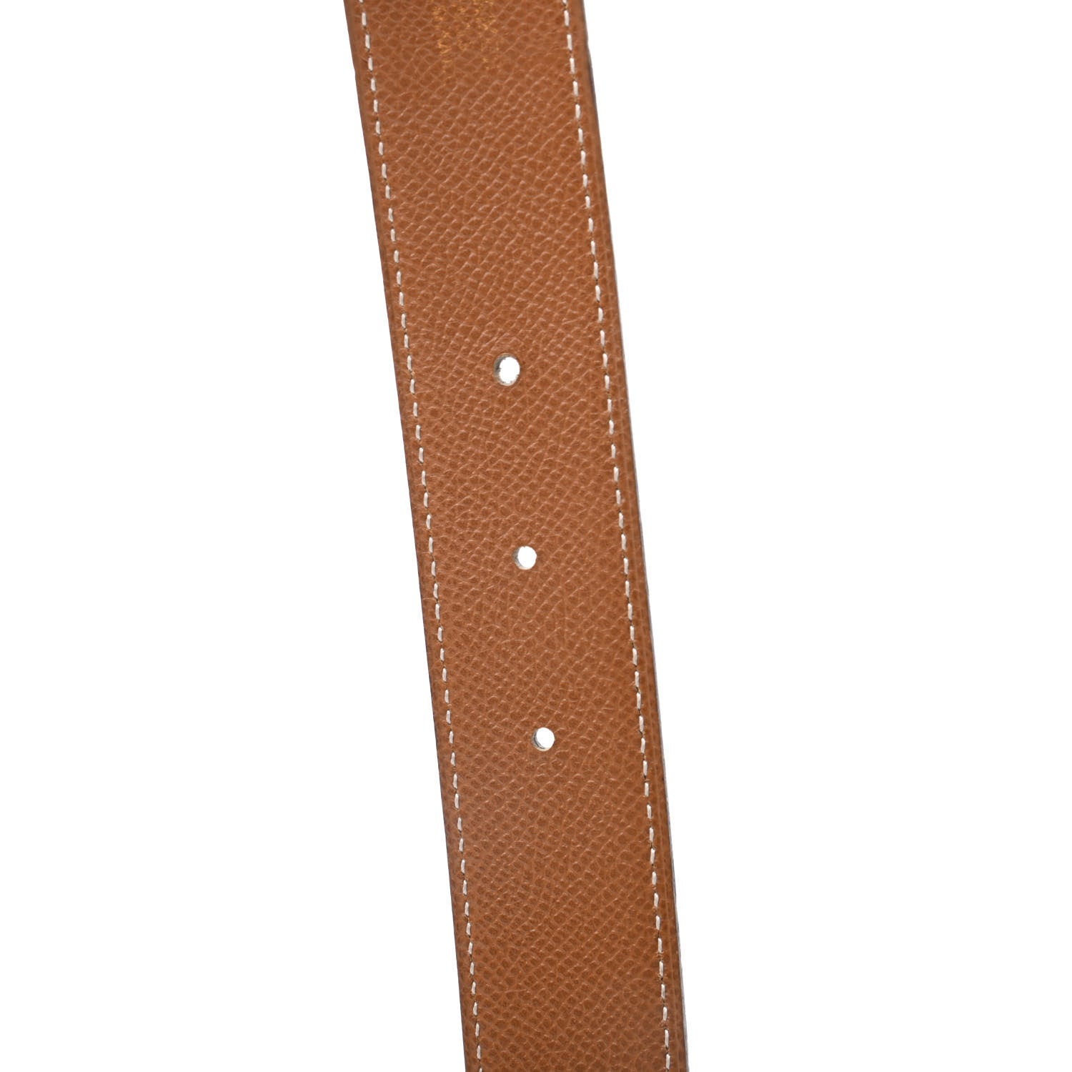 Hermes Box Epsom 32mm H Belt 65 Black Gold 6 of 6
