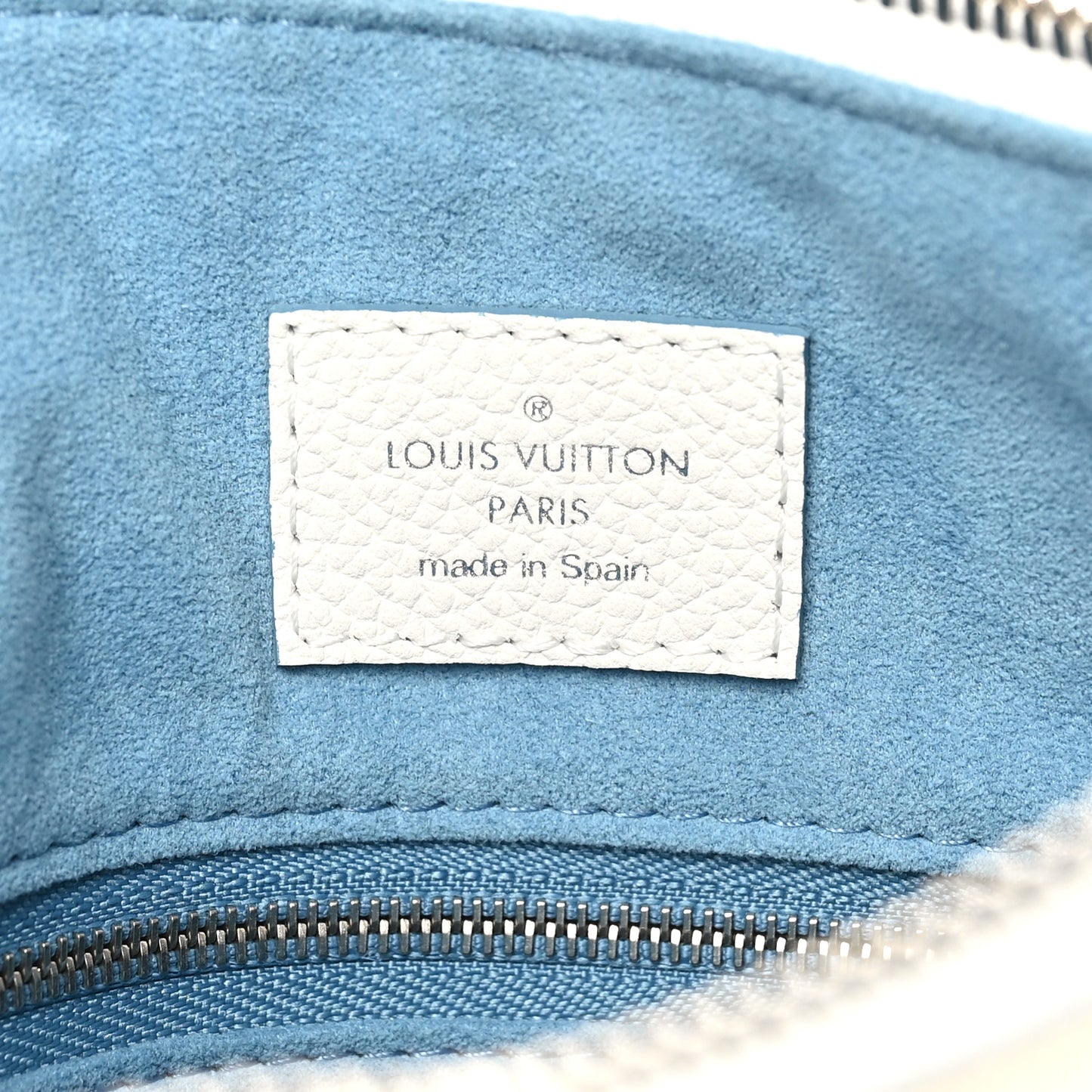 Mahina Beaubourg Hobo MM Snow Orage Blue