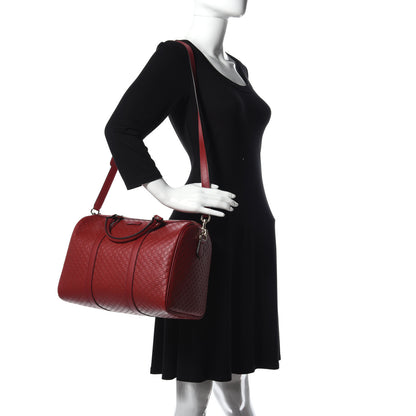 Gucci Microguccissima Medium Joy Boston Red 2 of 9