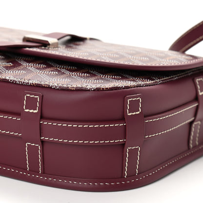 Goyard Goyardine Belvedere II PM Messenger Bag Bordeaux 9 of 9