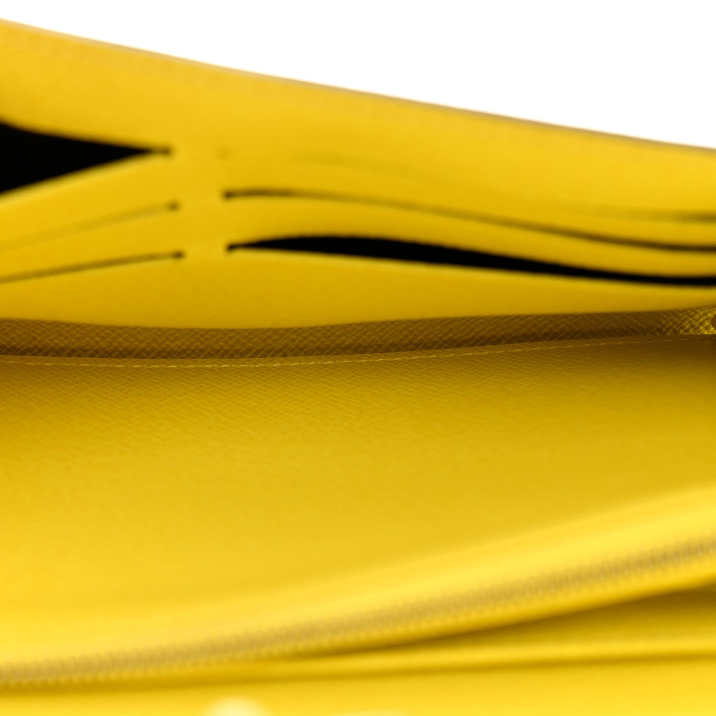 Monogram Tribal Mask Sarah Wallet Yellow