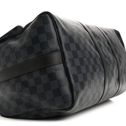 Louis Vuitton Damier Cobalt Keepall Bandouliere 45 7 of 12