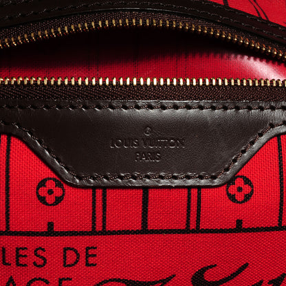 Louis Vuitton Damier Ebene Neverfull MM 6 of 8