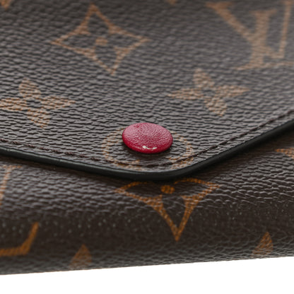 Louis Vuitton Monogram Josephine Wallet Fuchsia 9 of 15