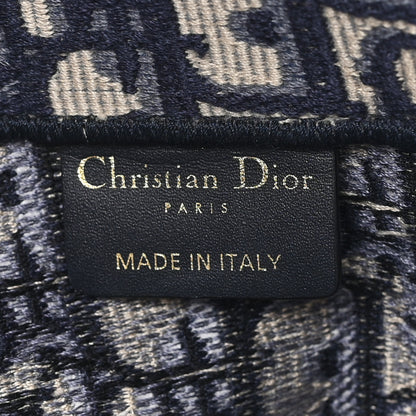 Christian Dior Oblique Large Book Tote Blue Multicolor 5 of 11