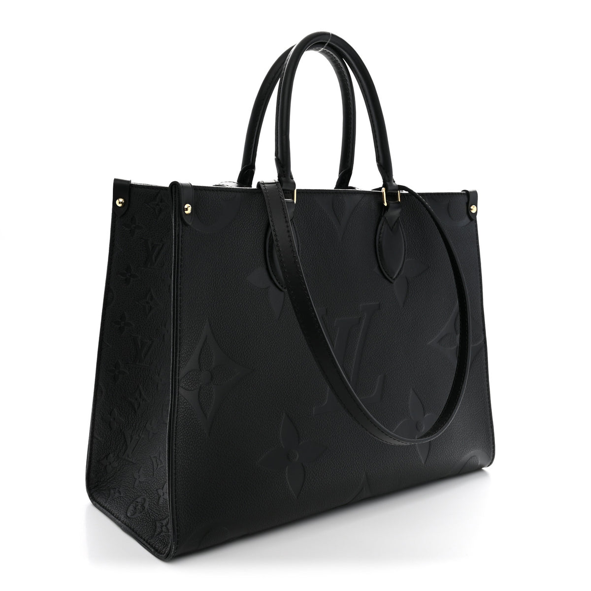 Louis Vuitton Empreinte Monogram Giant Onthego MM Black 3 of 11