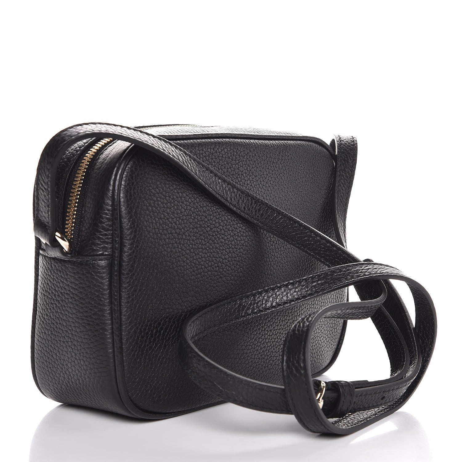 Gucci Pebbled Calfskin Small Soho Disco Bag Black 3 of 7