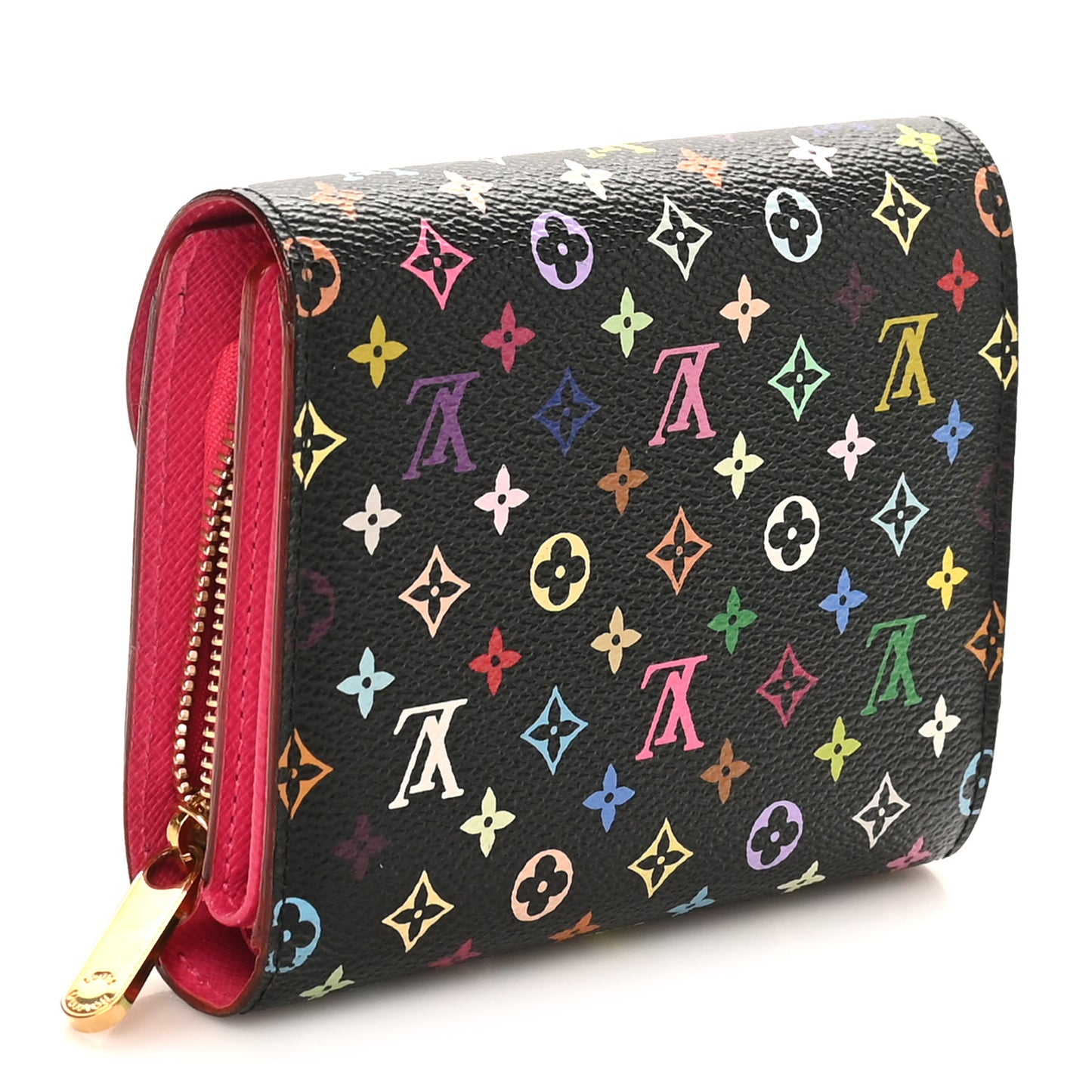 Monogram Multicolor Joey Wallet Black Grenade