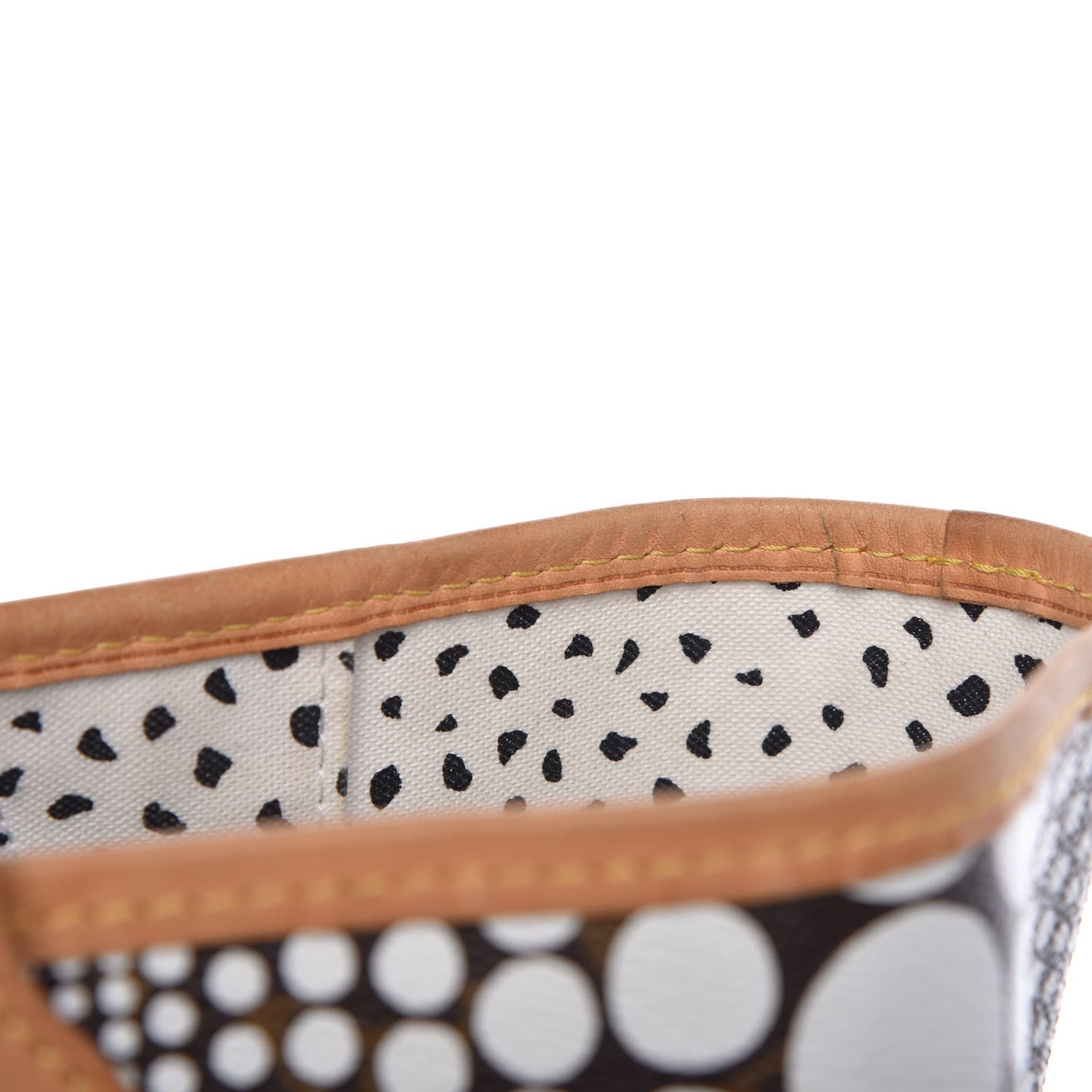 Monogram Kusama Waves Neverfull MM White