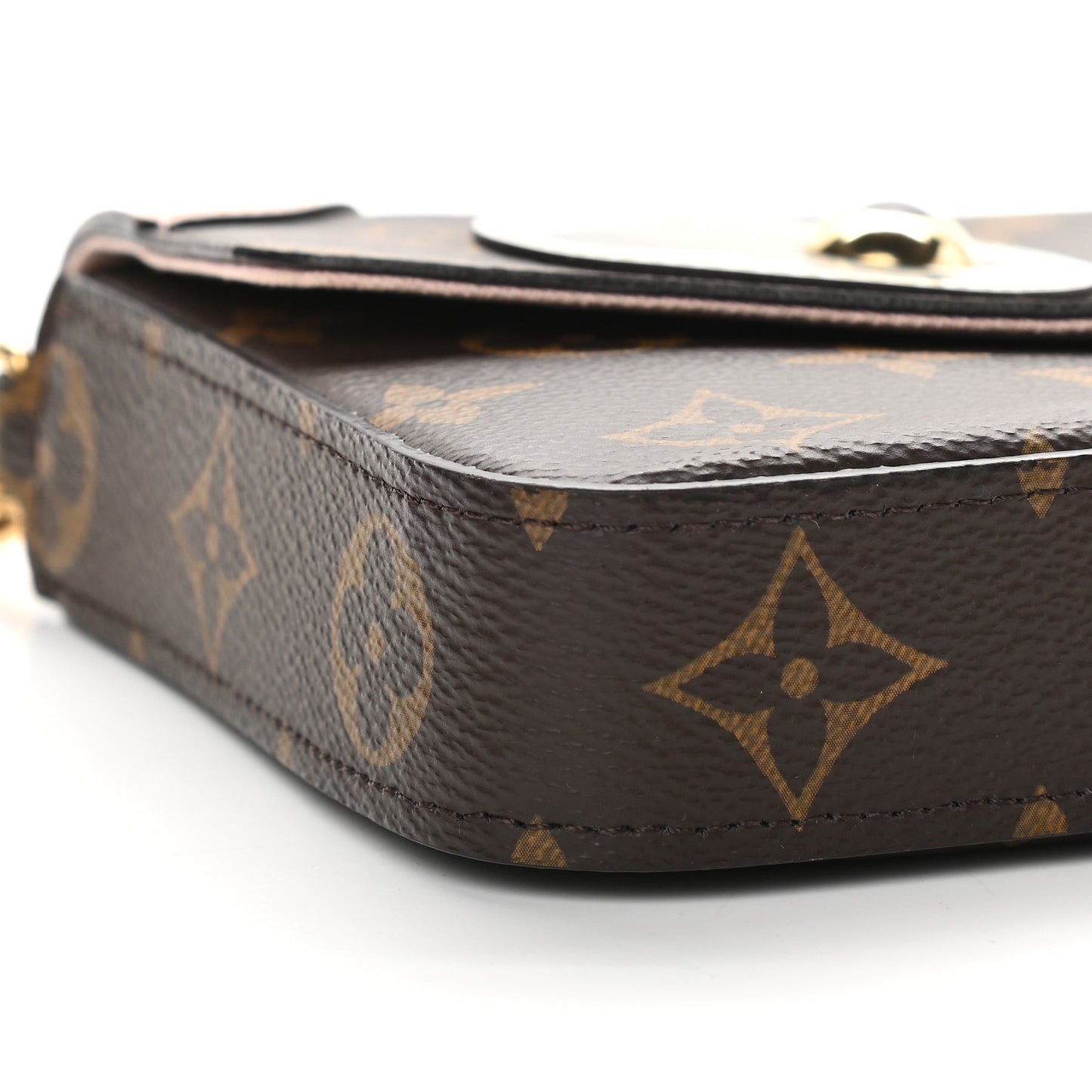 Monogram Valentine Dog Pochette Felicie Chain Wallet