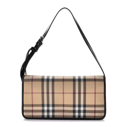 Burberry House Check Shoulder Bag Black 1 of 7