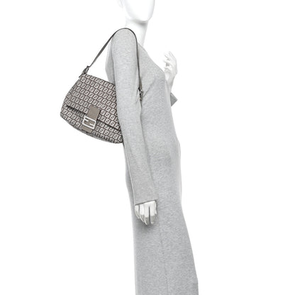 Fendi Metallic Zucchino Vitello Mama Baguette Caffe Argilla Canna di Fucile 2 of 14