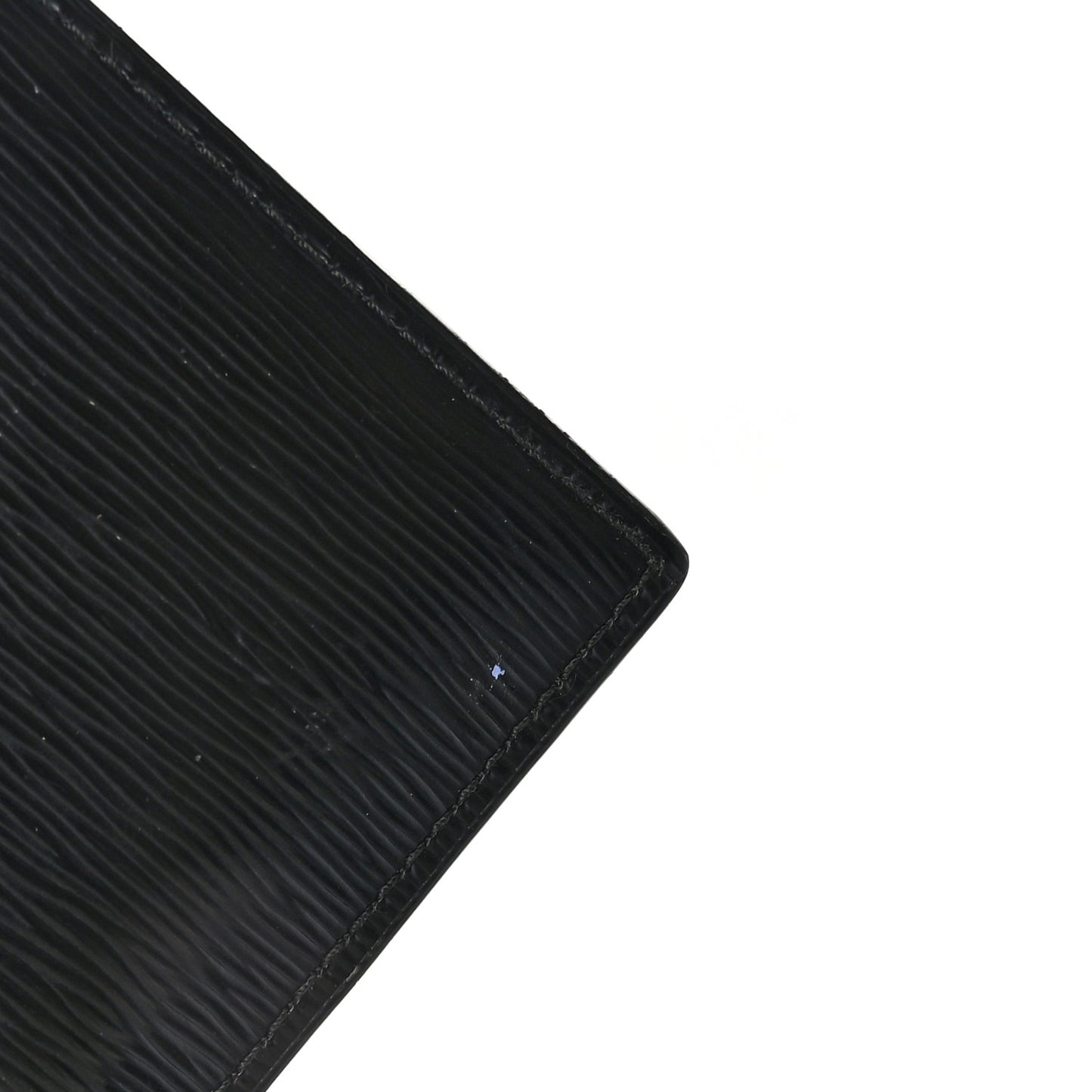 Vitello Move Metal Card Case Black Lacca