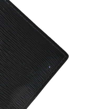 Prada Vitello Move Metal Card Case Black Lacca 8 of 10