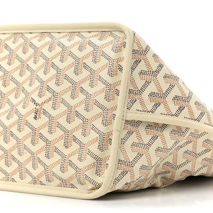 Goyard Goyardine Embroidered Seahorse Reversible Anjou PM Sand 11 of 14