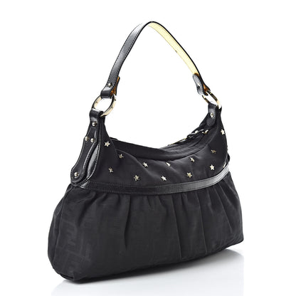 Fendi Zucca Star Chef Hobo Black 3 of 11