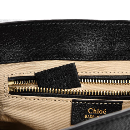 Chloe Suede Calfskin Small Faye Backpack Black 8 of 15
