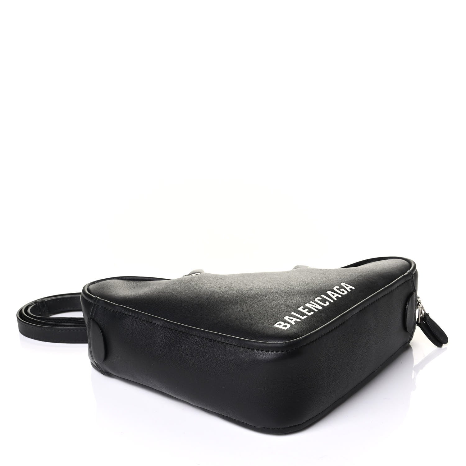 Balenciaga Calfskin XS Triangle Duffle Black 3 of 7