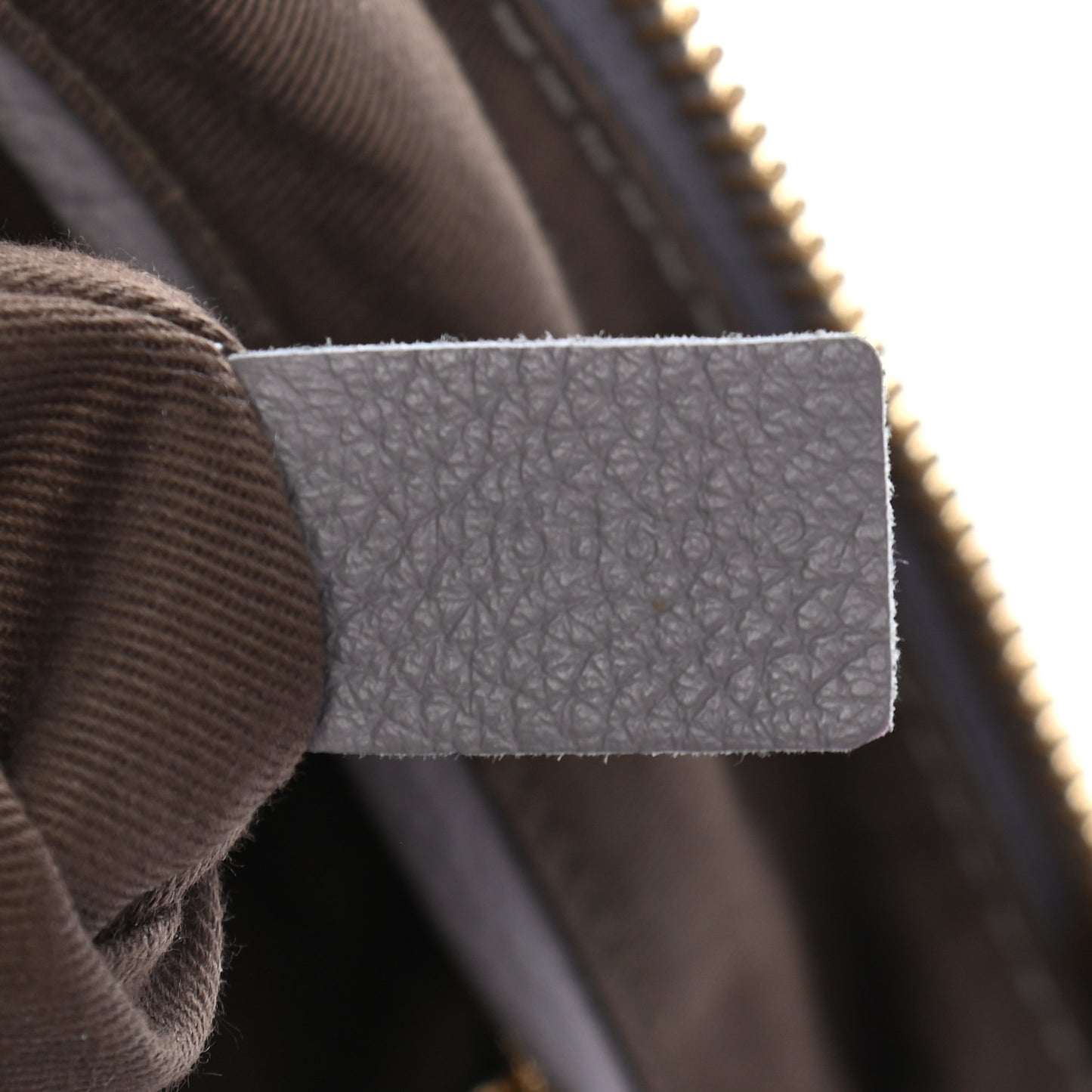 Calfskin Large Marcie Satchel Cashmere Grey