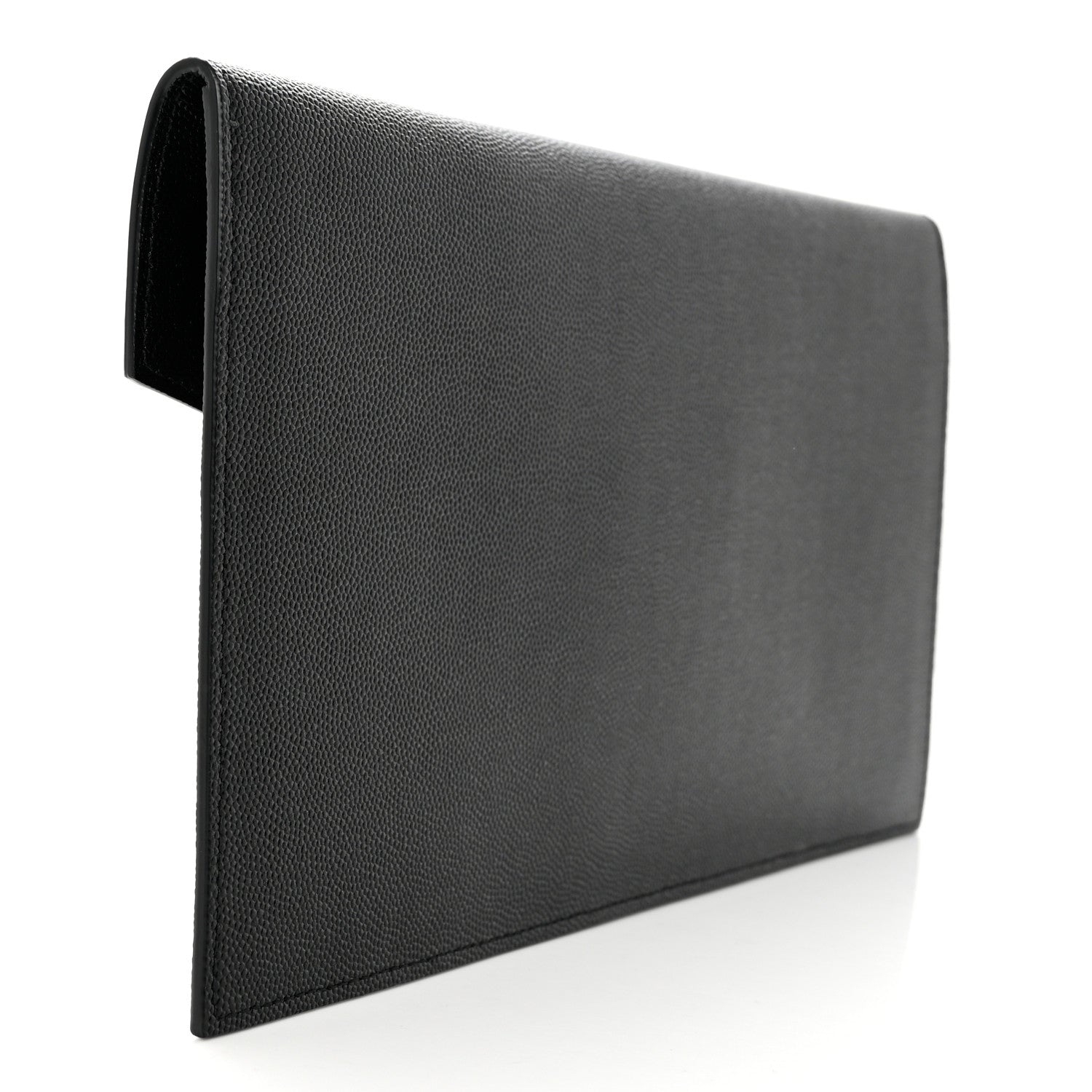 Saint Laurent Grain De Poudre Uptown Pouch Black 3 of 8