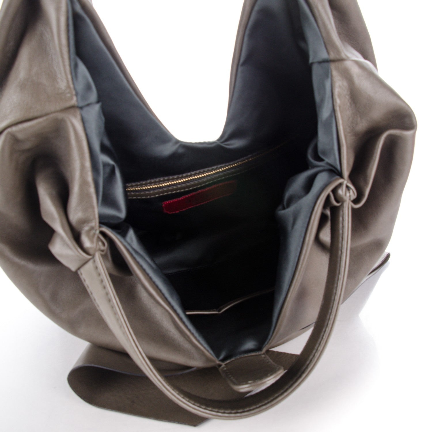Valentino Garavani Nappa 360 Bow Hobo Grey 5 of 7