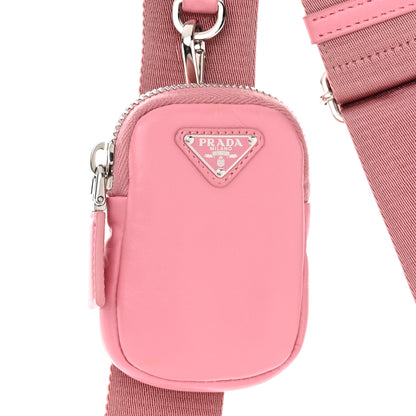 Prada Nappa Soft Padded Re-Edition 2005 Shoulder Bag Begonia 10 of 13