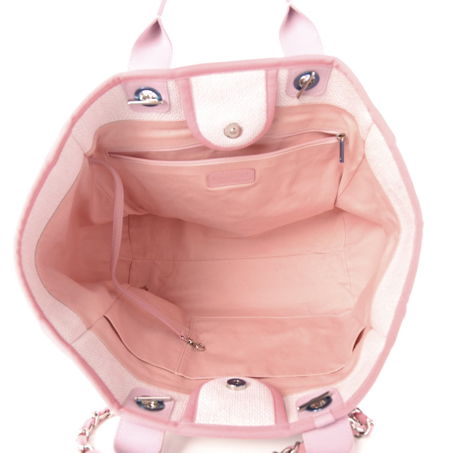 Canvas Medium Deauville Tote Pink