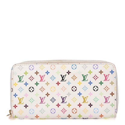 Louis Vuitton Monogram Multicolor Zippy Wallet White 1 of 13