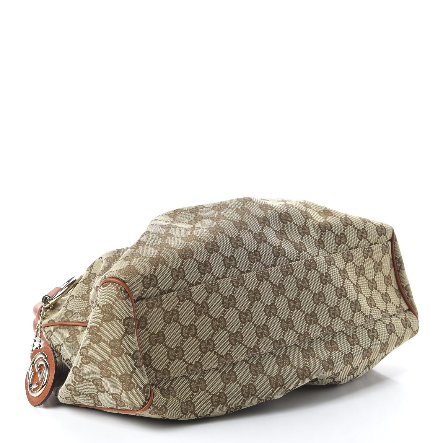 Gucci Monogram Medium Sukey Tote Orange 4 of 10