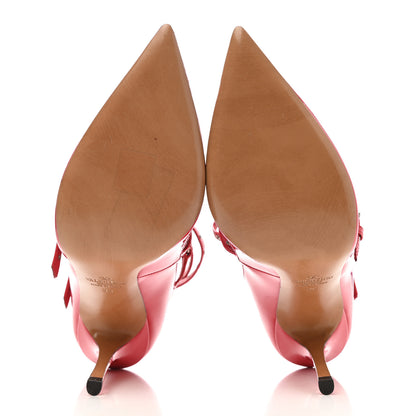 Valentino Garavani Patent Love Latch 100mm Pumps 39 Deep Coral Poudre 5 of 15