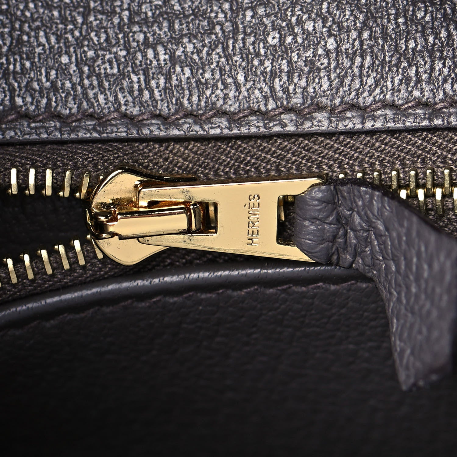 Hermes Togo Birkin 25 Etain 19 of 34
