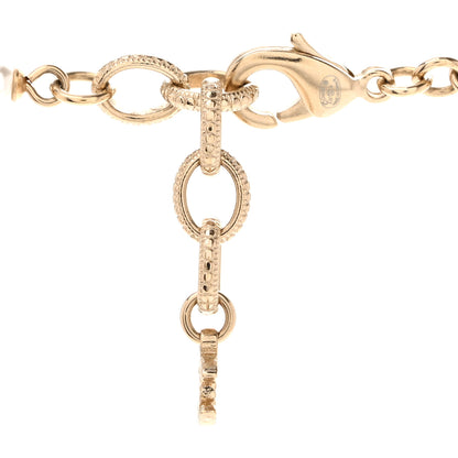 Chanel Pearl Bead Crystal CC Long Necklace Black Gold 5 of 6