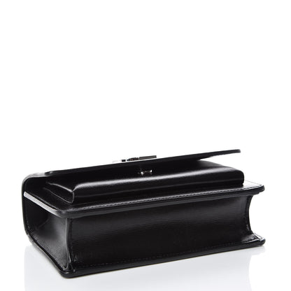 Saint Laurent Calfskin Monogram Sunset Chain Wallet Black 4 of 8