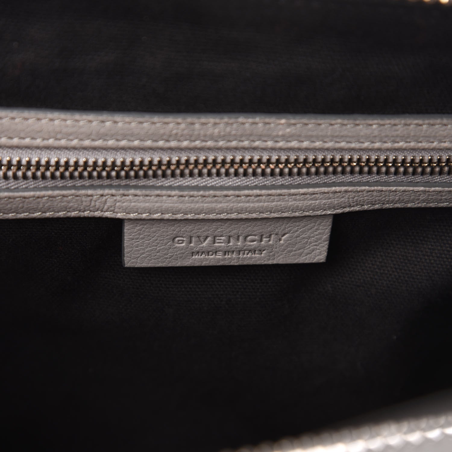 Givenchy Sugar Goatskin Medium Antigona Pearl Grey 8 of 10