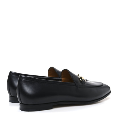 Gucci Calfskin Womens Jordaan Loafers 38 Black 5 of 11
