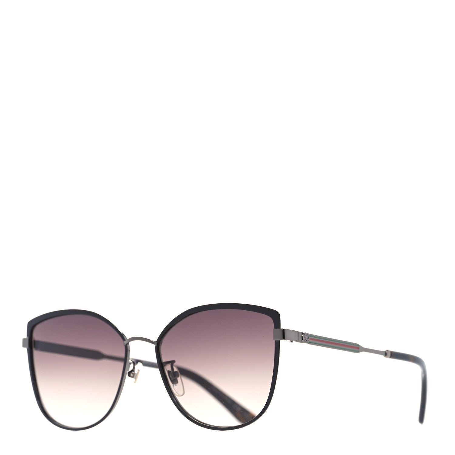 Gucci Cat Eye Frame Sunglasses GG0589S Black 1 of 8