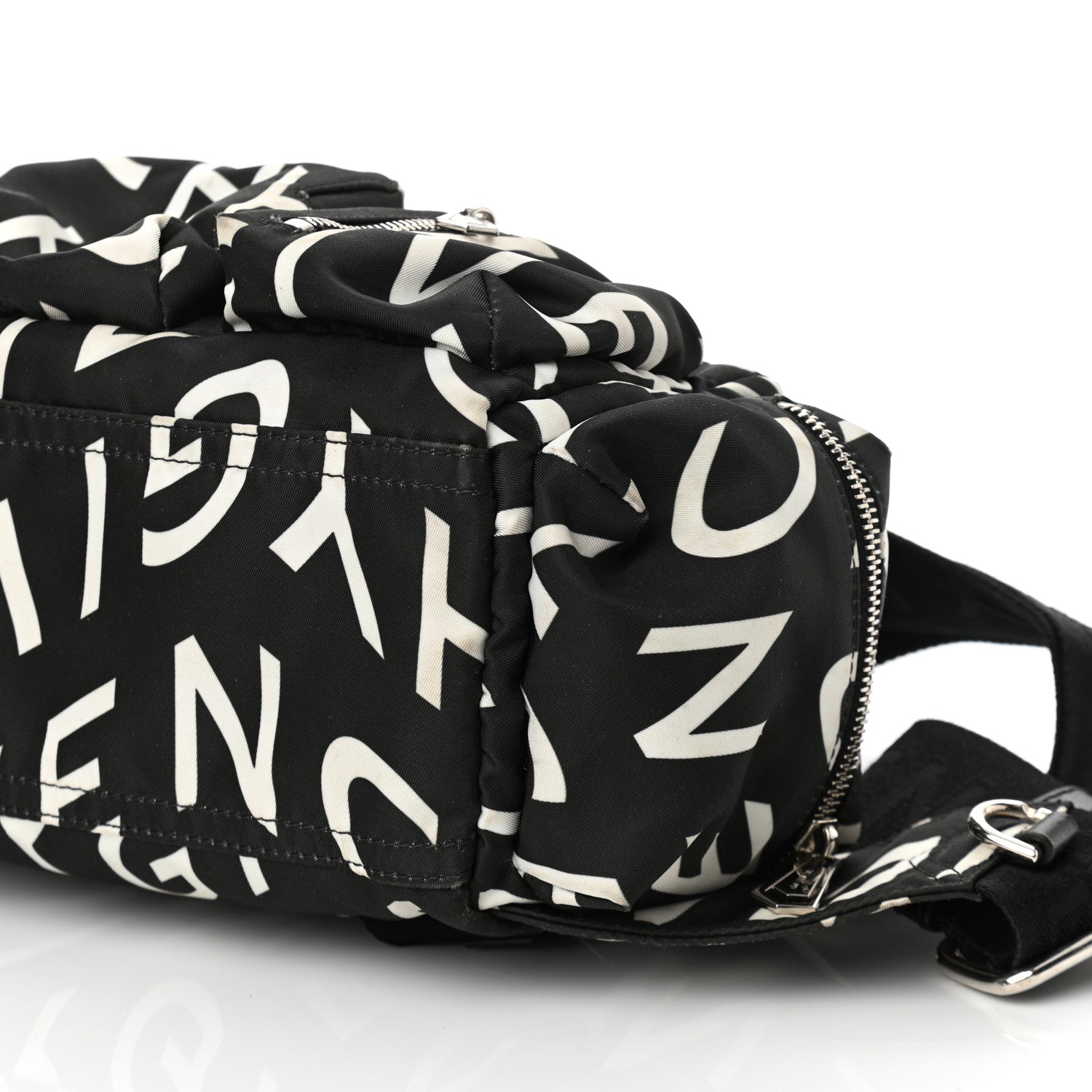 Givenchy Nylon Allover Logo Belt Bag Black 9 of 9