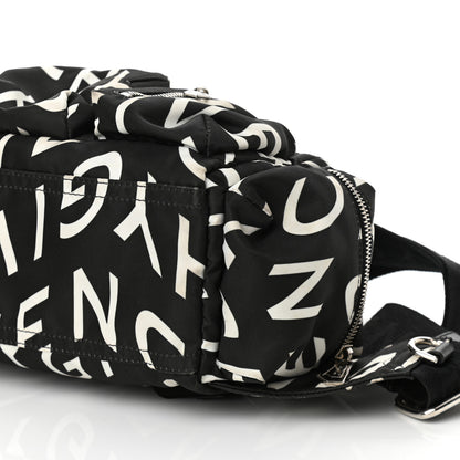Givenchy Nylon Allover Logo Belt Bag Black 9 of 9