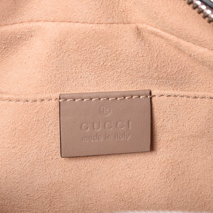 Gucci Calfskin Matelasse Small GG Marmont Chain Shoulder Bag Porcelain Rose 7 of 12