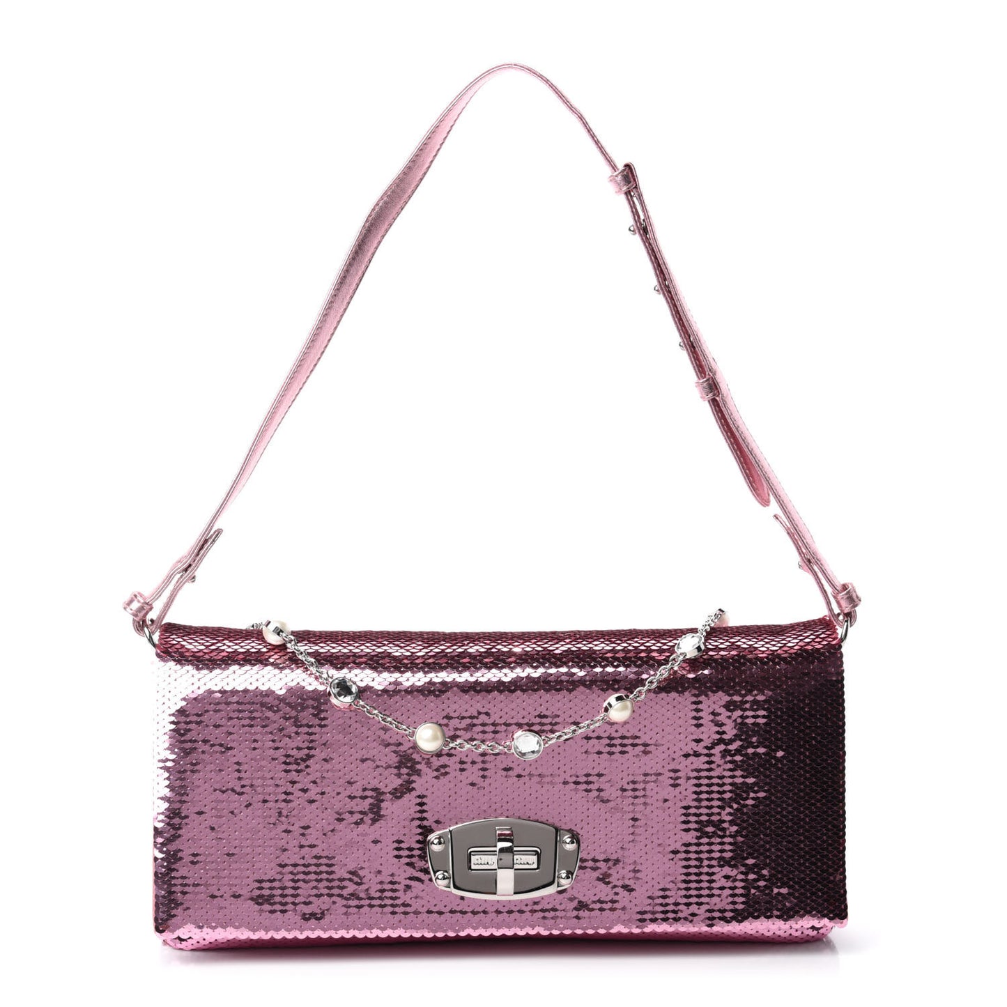 Paillettes Sequin Flap Rosa