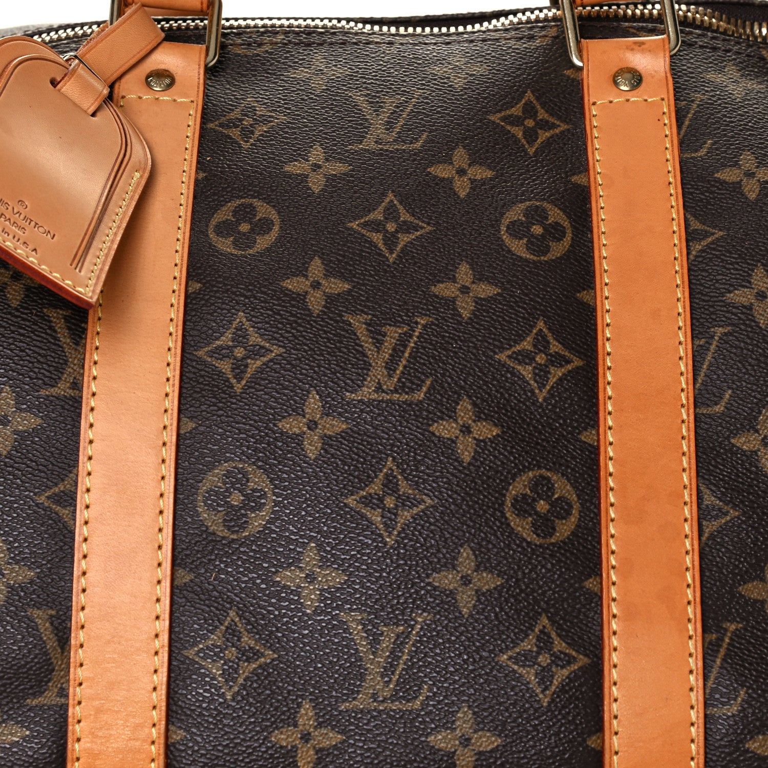 Louis Vuitton Monogram Keepall Bandouliere 55 11 of 14